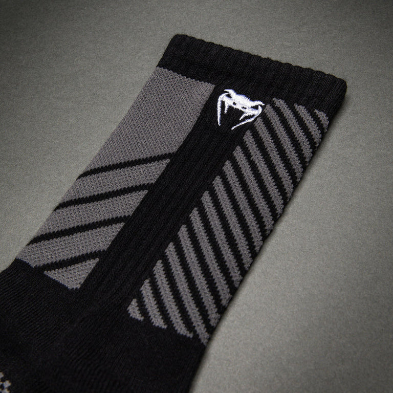 Venum Socks Vector Crew Black/Grey 3 Pairs