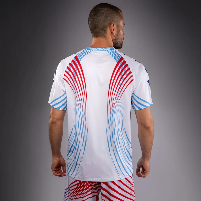 Venum X UFC Official Freedom 250 Venum Authentic Fight Night Shirt White