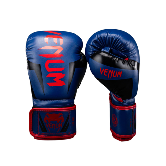 Venum Boxing Gloves Elite Dark Blue/Red