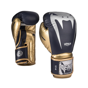 Venum Boxing Gloves Giant 3.0 Leather Navy/Gold