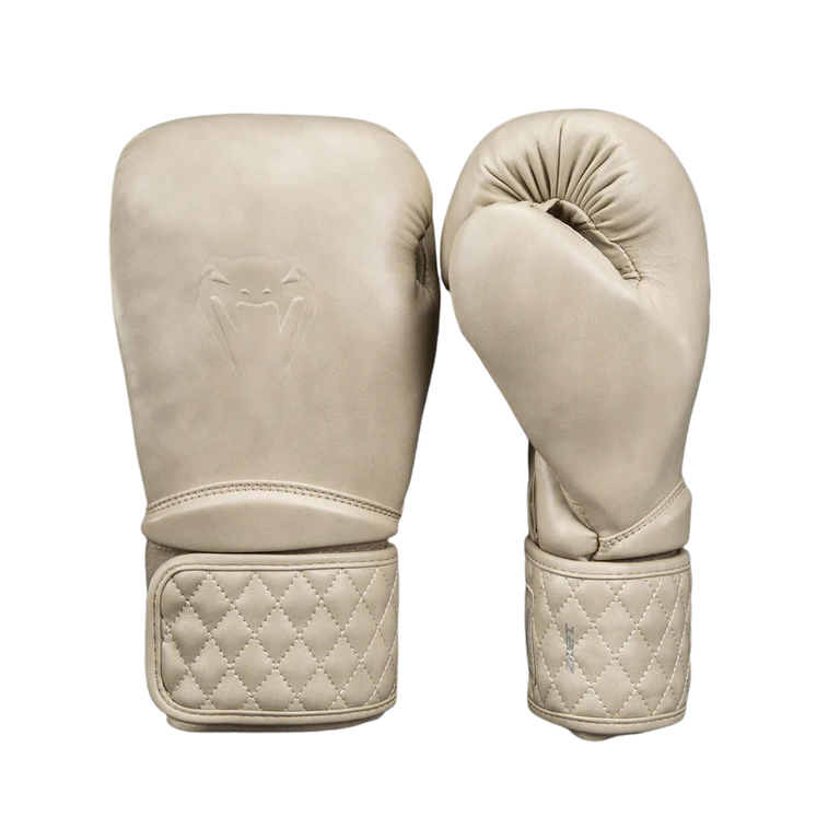 Venum Boxing Gloves Impact Classic Shiny Ivory