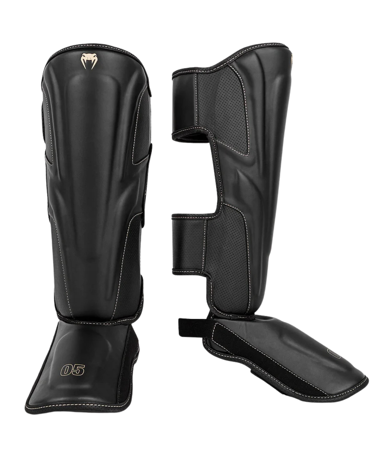 Venum Shin Guards Impact Evo Black