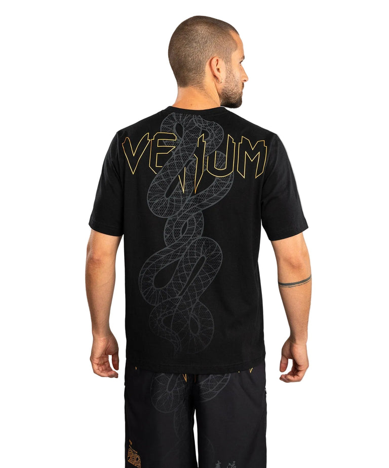 Venum T-shirt Serpenti Black/Silver/Gold