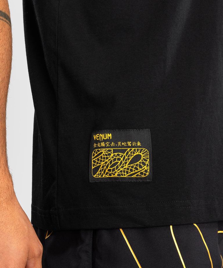 Venum T-shirt Serpenti Black/Silver/Gold