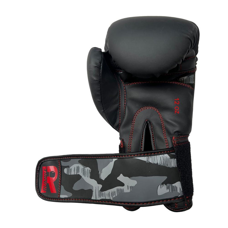 Rumble Boxing gloves Kids Camo Black/Red