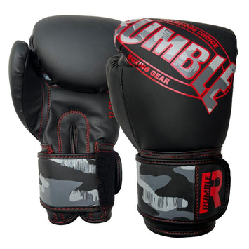 Rumble Boxing gloves Kids Camo Black/Red