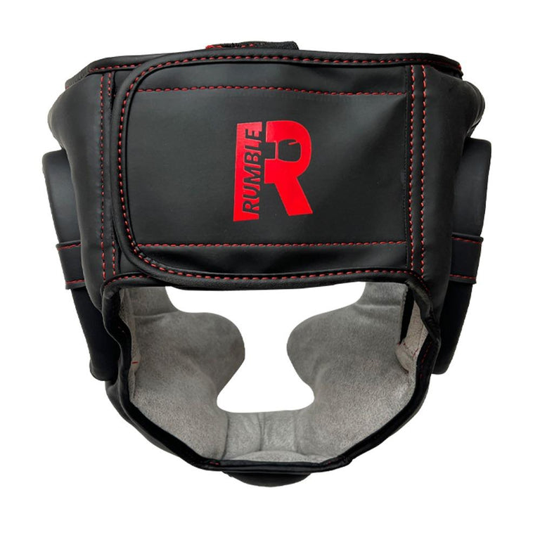 Rumble Head guard Junior Black/Red
