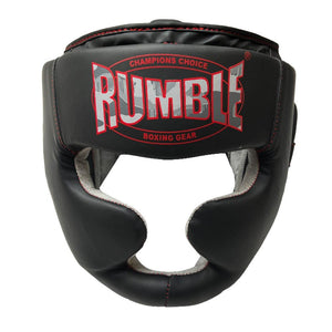 Rumble Head guard Junior Black/Red