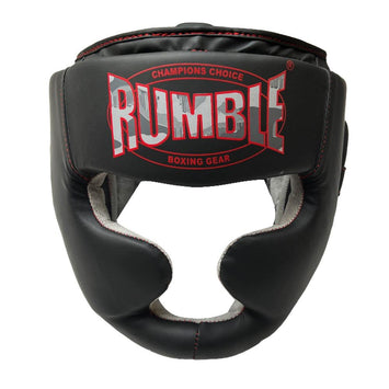 Rumble Head guard Junior Black/Red