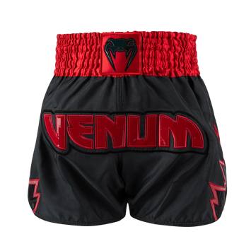 Venum kickboxing shorts Inferno Charcoal Grey/Red