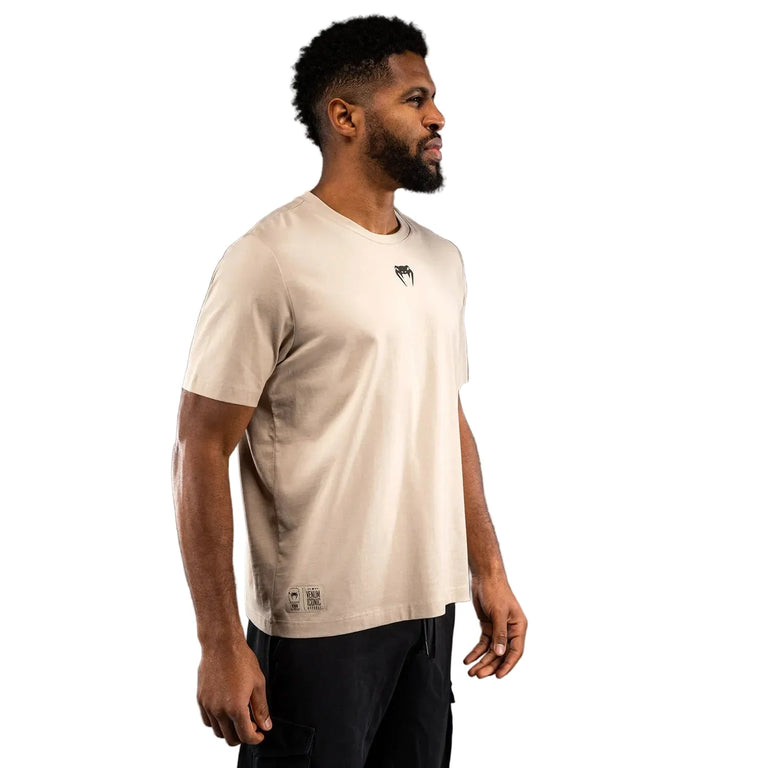 Venum Fight Icon T-Shirt Beige
