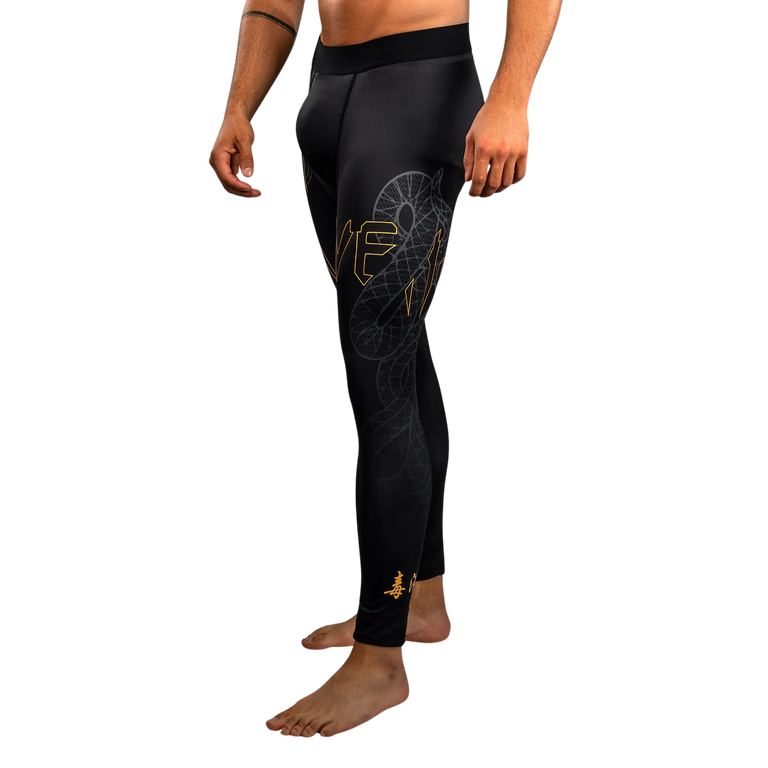 Venum Spats Serpenti Black/Silver/Gold