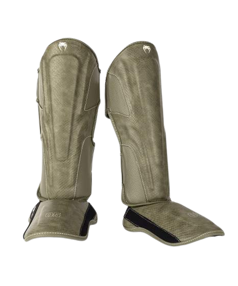 Venum Shin guards Impact Evo Scales Army Green