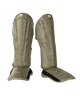 Venum Shin guards Impact Evo Scales Army Green
