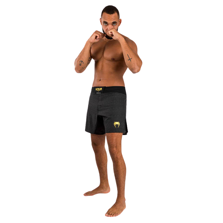 Venum X Ares Fightshort 2.0 Black/Gold