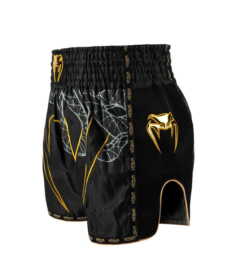 Venum Kickboxing Shorts Serpenti Black/Silver/Gold