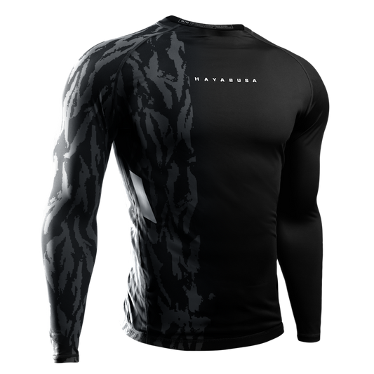 Hayabusa Rashguard Apex Long Sleeve Black