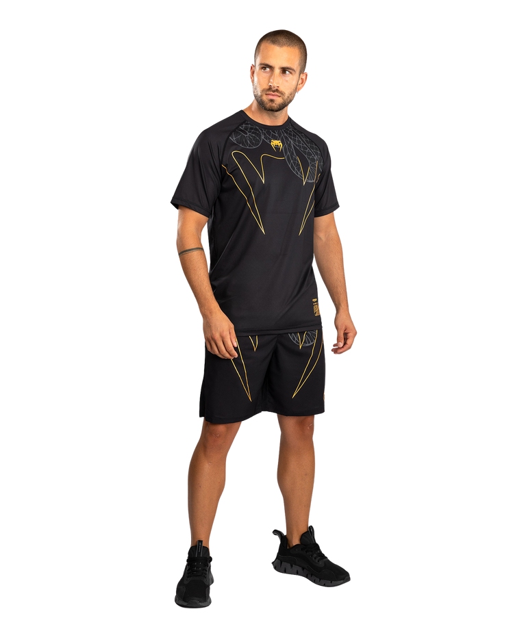 Venum Dry Tech T-shirt Serpenti Black/Silver/Gold