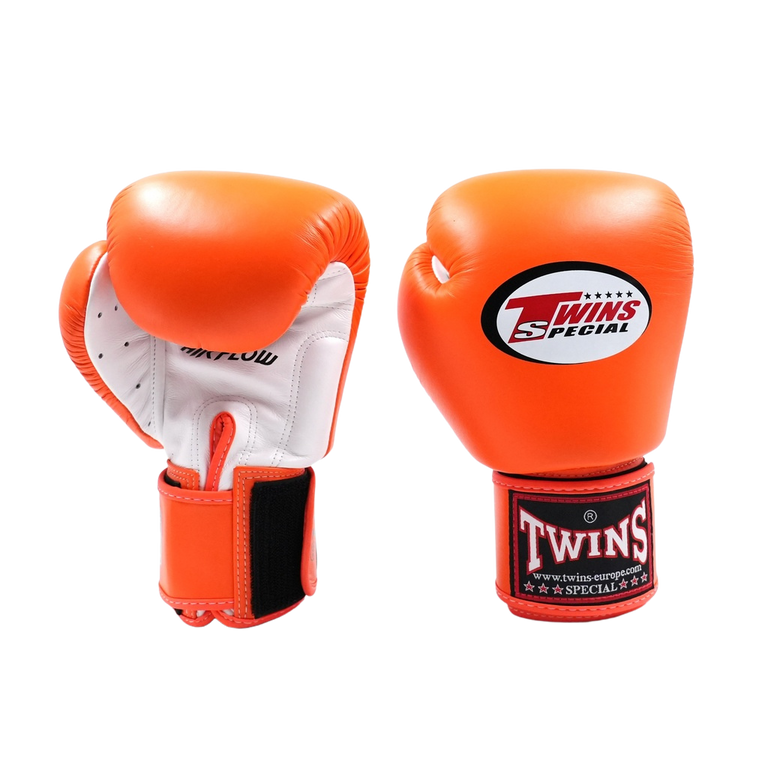Twins Boxing gloves BGVL 3 AIR White/Orange