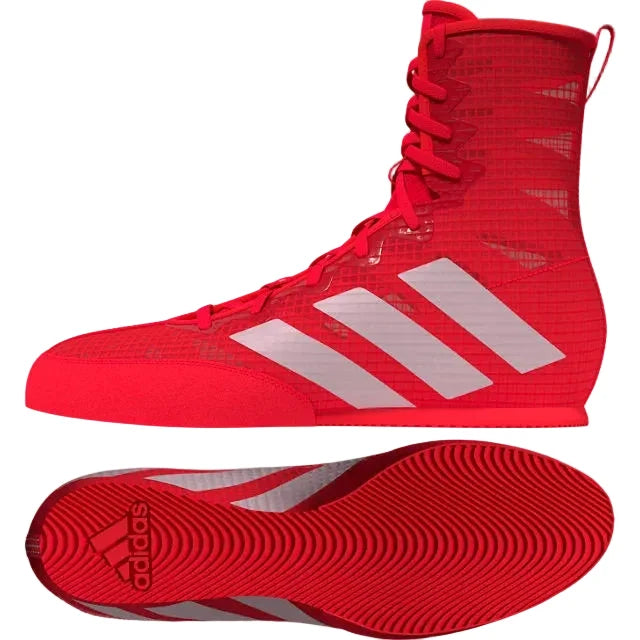 Adidas Boxing Shoes Box Hog 4 Red/White