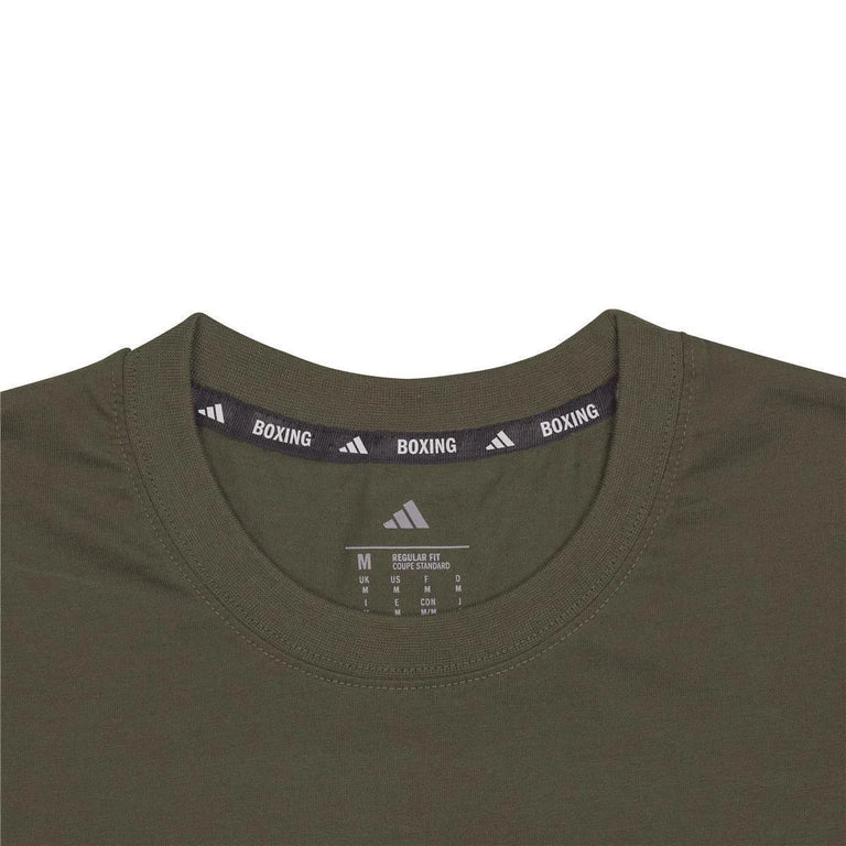 Adidas Community Men’s T-Shirt Boxing Olive Green
