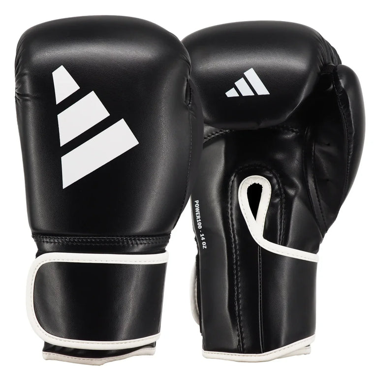 Adidas Boxing Gloves Power 100 Black/White