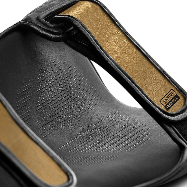 Hayabusa Shin Guards T3 Black - Gold