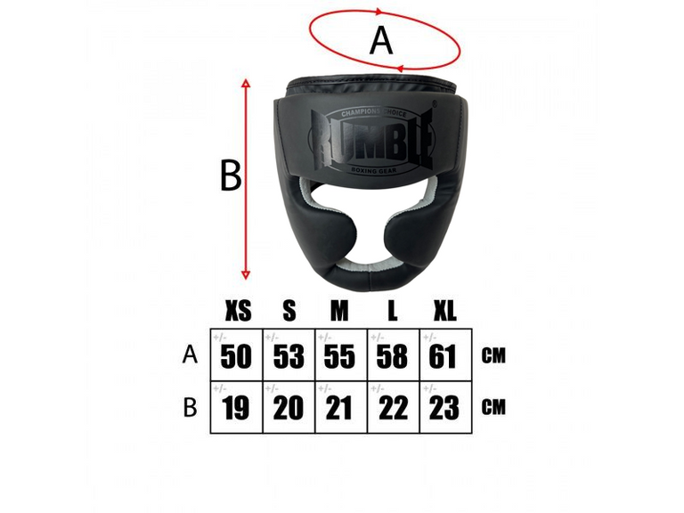 Rumble Headgear Junior Black-Black