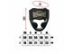 Rumble Head Guard Junior Camo Black/Gold