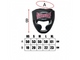Rumble Head Guard Junior Camo Black/Pink