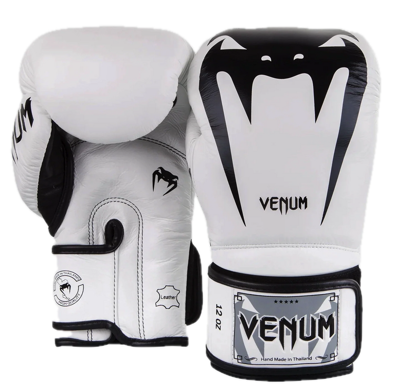 Venum Boxing gloves Giant 3.0 Leather White/Black