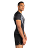 Venum Rashguard No Gi Short Sleeve Black/Silver Grey