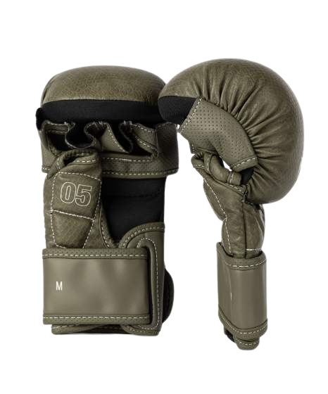 Venum MMA Gloves Sparring Impact Evo Scales Army Green
