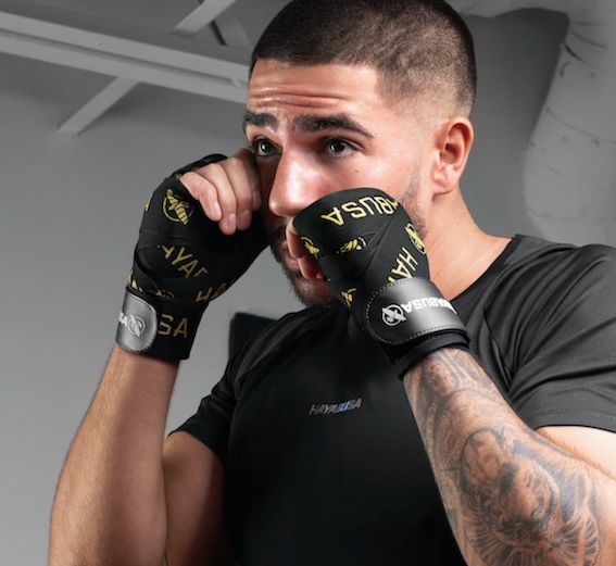 Hayabusa Bandage DeLuxe Black/Gold