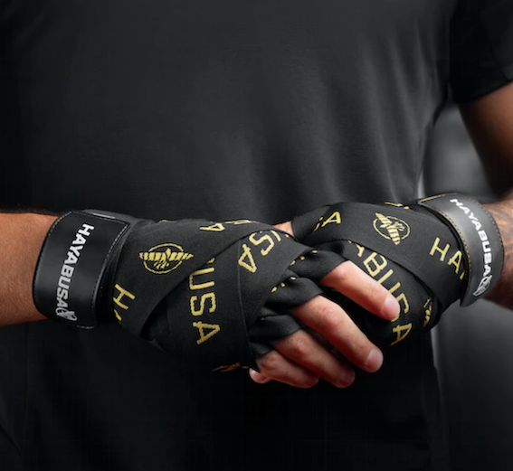 Hayabusa Bandage DeLuxe Black/Gold