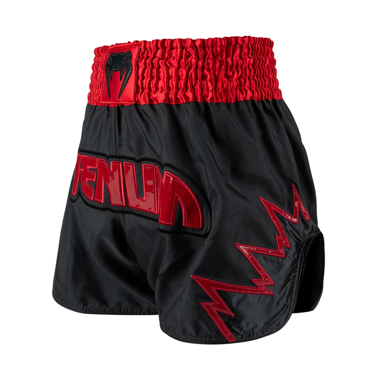 Venum kickboxing shorts Inferno Charcoal Grey/Red