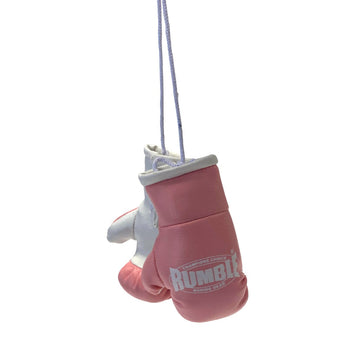 Rumble Mini Boxing Gloves Pink/White