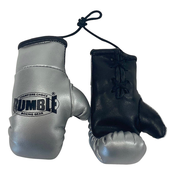 Rumble Mini Boxing gloves Silver/Black