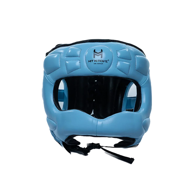 Hit N Move Headguard Face Saver Light Blue