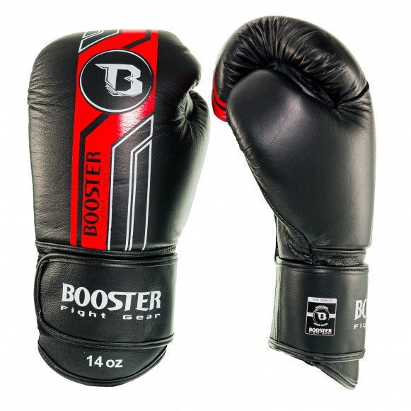Booster Boxing gloves BGL V9 Black/Red