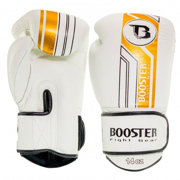 Booster Boxing gloves BGL V9 White/Gold