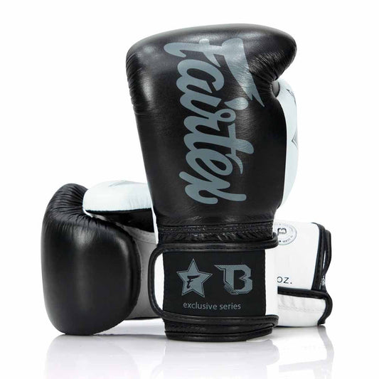 Fairtex Booster Boxing Gloves BG V2 Black/White