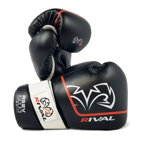 Rival Boxing Glove RS2V Super Sparring Gloves 2.0 Black