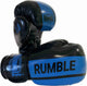 Rumble Boxing Gloves Ready PU 3.0 Black-Blue