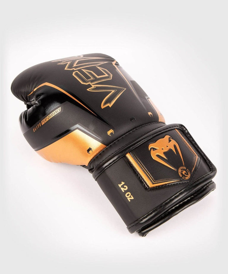 Venum Boxing Gloves Elite Evo Black/Bronze