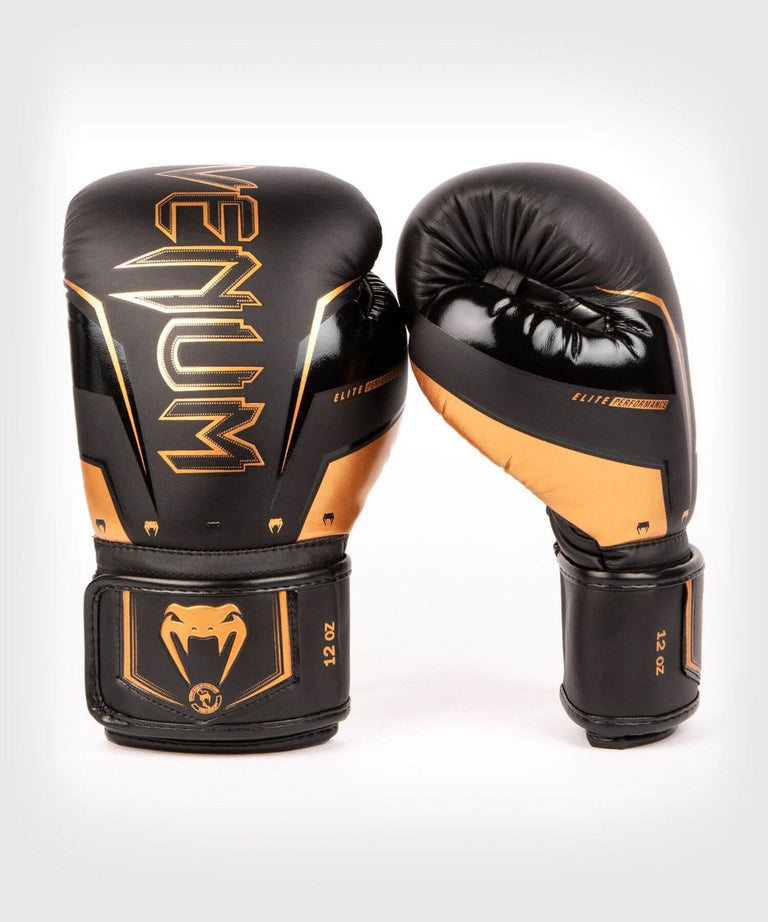 Venum Boxing Gloves Elite Evo Black/Bronze