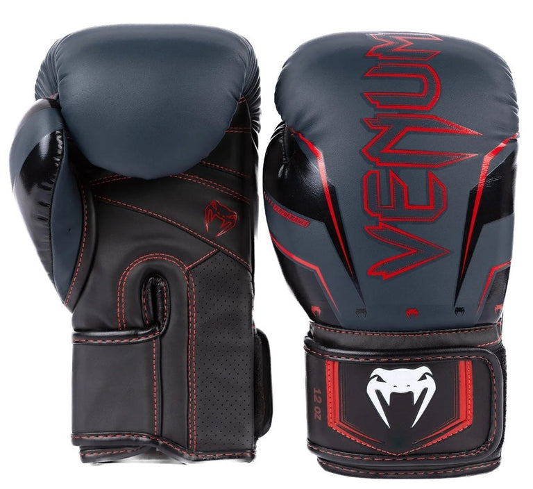 Venum Boxing Gloves Elite Evo Navy/Black/Red