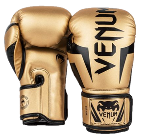 Venum Boxing Gloves Elite Gold/Black