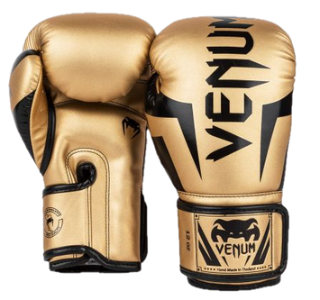 Venum Boxing Gloves Elite Gold/Black