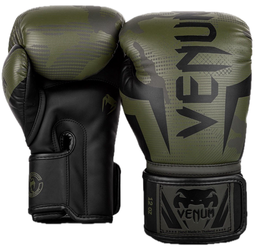 Venum Boxing gloves Elite Khaki/Camo